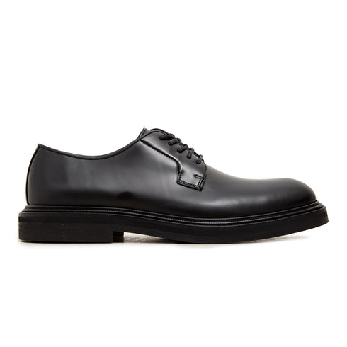 Vinny's Vinnee Blucher Polido Leather Black 142-01-999-40 Degli Uberti